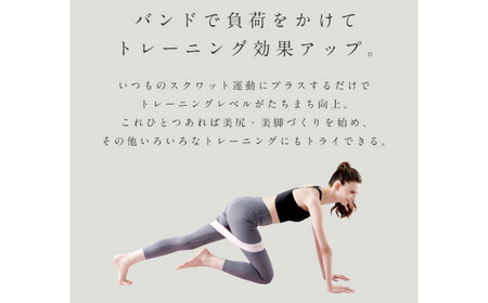 【訳あり】エクササイズバンド3種セット/MVS505[AOAB155]筋トレ