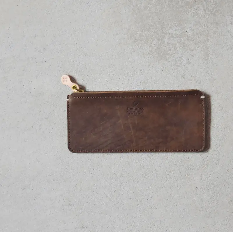 Teha’amana Square pencase Smoke テハマナ スクエアペンケース　スモーク グレー