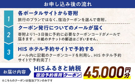 旅行 【HIS】ふるさと納税宿泊予約専用クーポン45,000円分（島根県松江市） 寄附額15万円 島根県松江市/株式会社エイチ・アイ・エス[ALHT007] 旅行 旅行