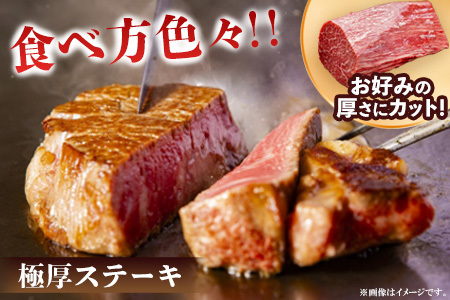 【3カ月定期便】佐賀牛 ヒレシャトーブリアンブロック 2kg(500g×4本) K030537