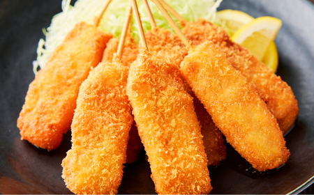 岐阜県産結旨豚串カツ 60本 国産 おかず 肉汁 岐阜市 / だるまミート[ANBE027]