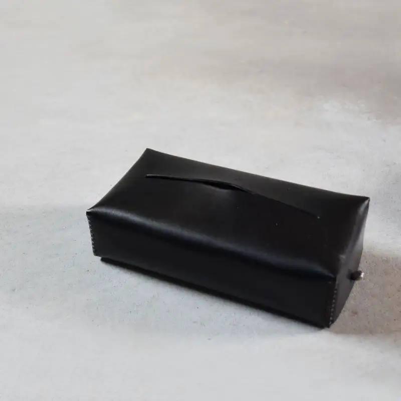 Teha’amana Tissue Cover Basic テハマナ ティッシュカバー ベーシック ブラウン 革 皮 雑貨 おしゃれ レザー 本革 こだわりの逸品 地域特産品 ギフト 自分用 人気 おすすめ