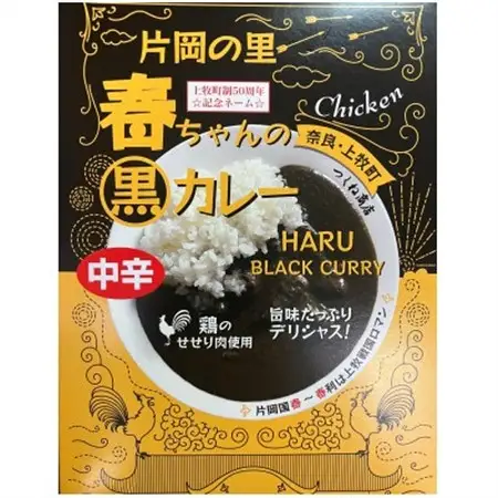 【奈良上牧町】黒カレー詰め合わせセット6P【1450110】