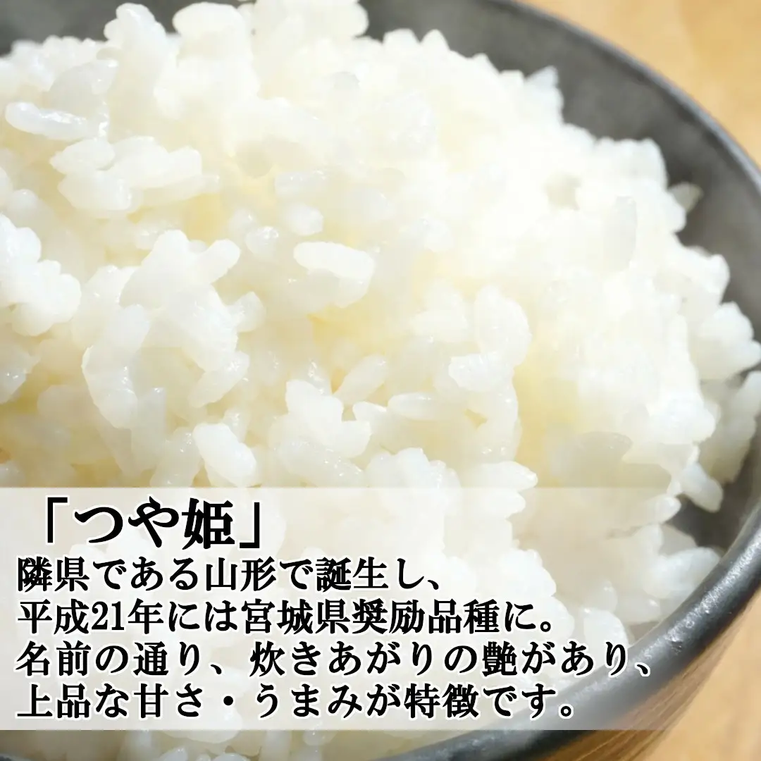 【令和7年産米】蔵王産つや姫10kg（精米・5kg×2）／ 米 ごはん ご飯 白米 精米 5kg 10kg 2025年産 令和7年産 新米 東北 宮城県産 蔵王産　【04301-0146】