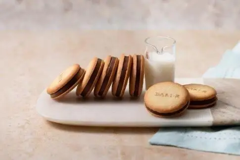 【高島屋選定品】＜dari K(ダリケー）＞カカオサンドクッキー（ミルク）6枚入×5箱セット