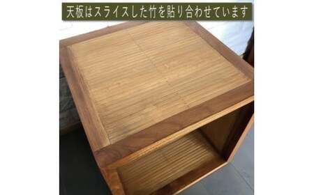 【受注生産】バンブーソファ　2.5人掛け (KDF-34)