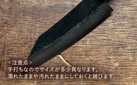 【職人技の極み】鍛造ナイフ 100mm / アウトドア キャンプ 釣り / 南島原市 / 重光刃物鍛造工場[SEJ020]
