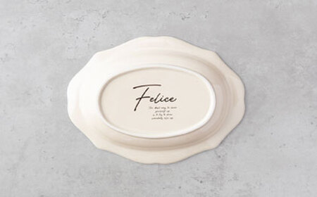 【美濃焼】fiorire-フィオリーレ-オーバルベーカーSサイズ3枚セット（ivory）【Felice-フェリーチェ-藤田陶器】 皿 楕円皿 食器 [MBX121]