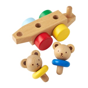 O108 ミキハウス プルトーイ【mikihouse プルトイ おもちゃ 木製 木のおもちゃ ブランド 赤ちゃん ０歳 こども ベビー ベビー用品 出産 箱 大阪府 八尾】