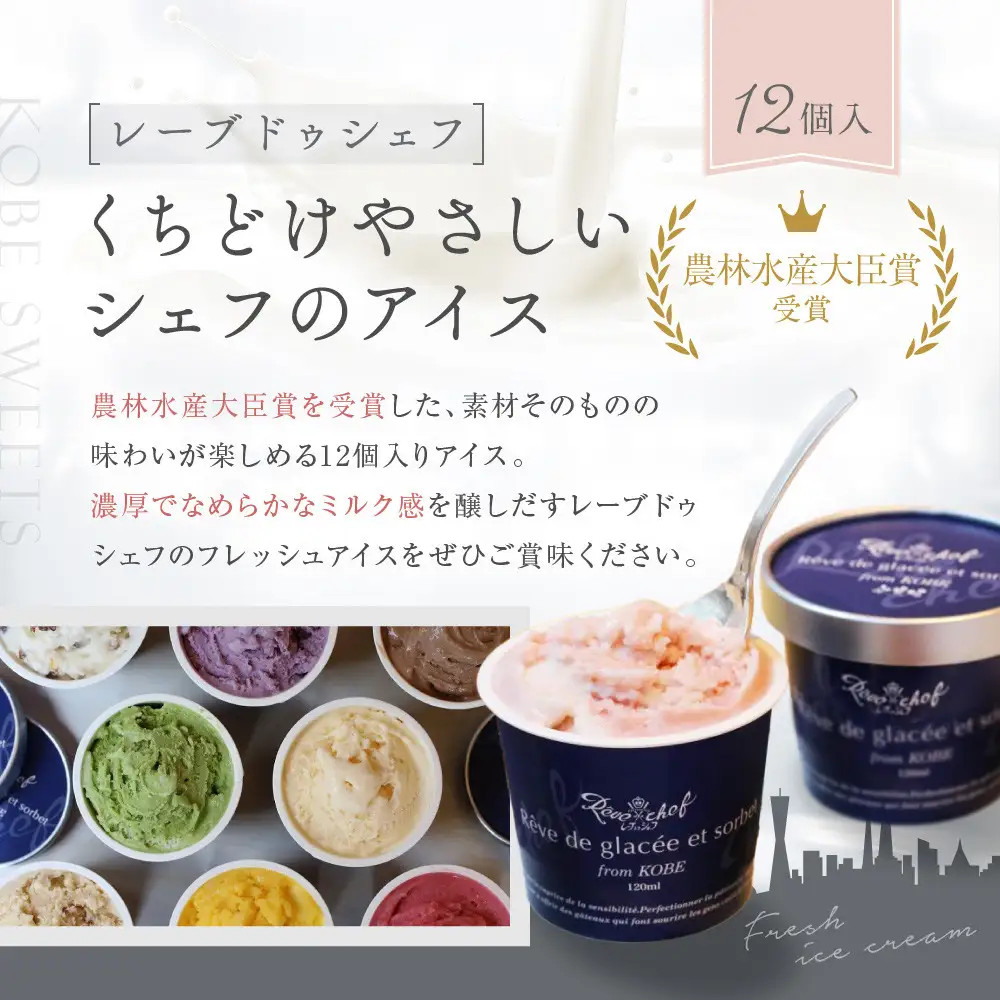 季節を感じる神戸スイーツ定期便　6回