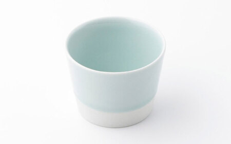 【波佐見焼】【essence】es cup 〈S〉 青磁釉 5点セット【西海陶器】[OA457]