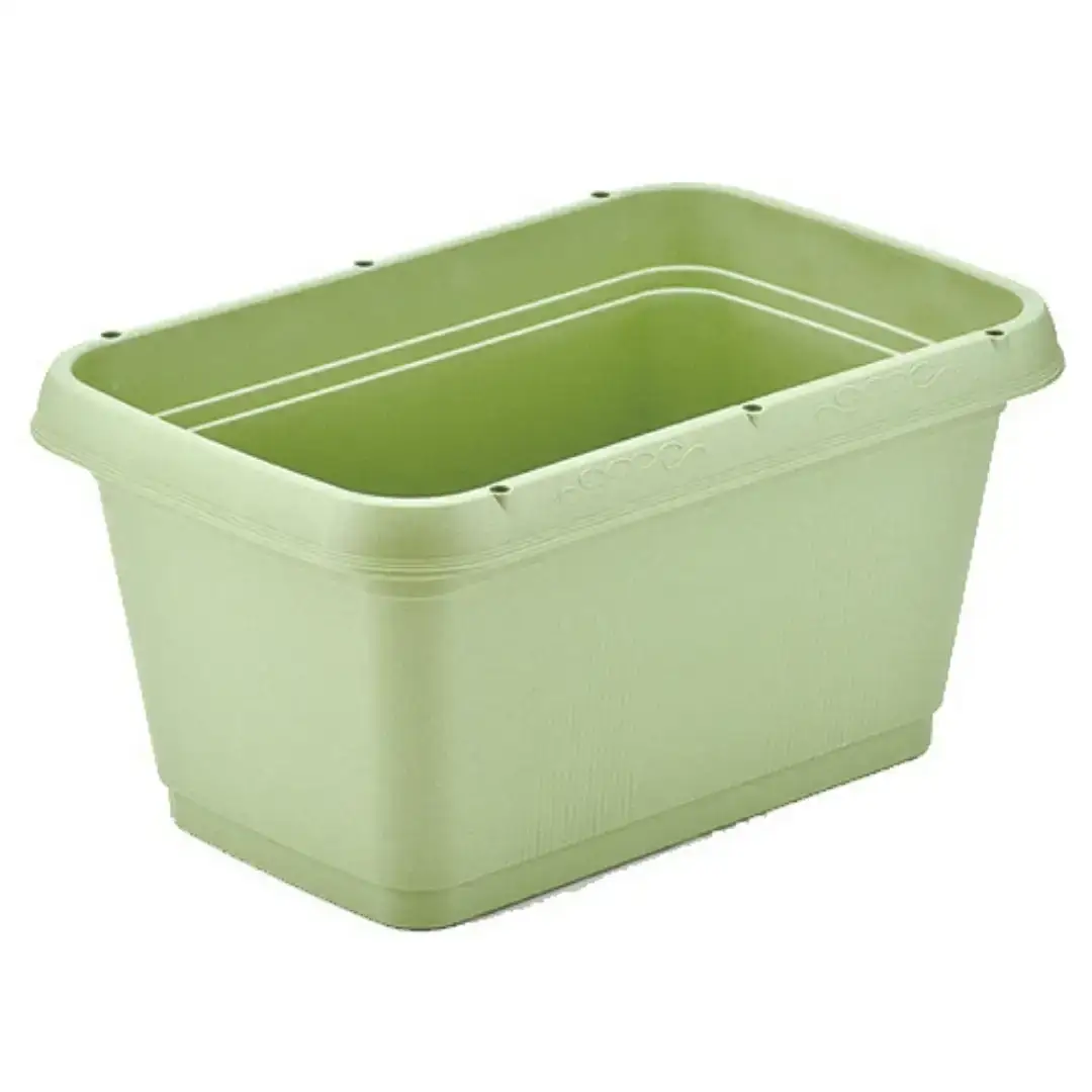 菜園520プランター・520用支柱ネットセット 3個セット 大型プランター 深型 大容量 野菜・花・ハーブ栽培 排水穴付き 鉢 おしゃれ 屋外 お洒落 グリーンパル【010S800】