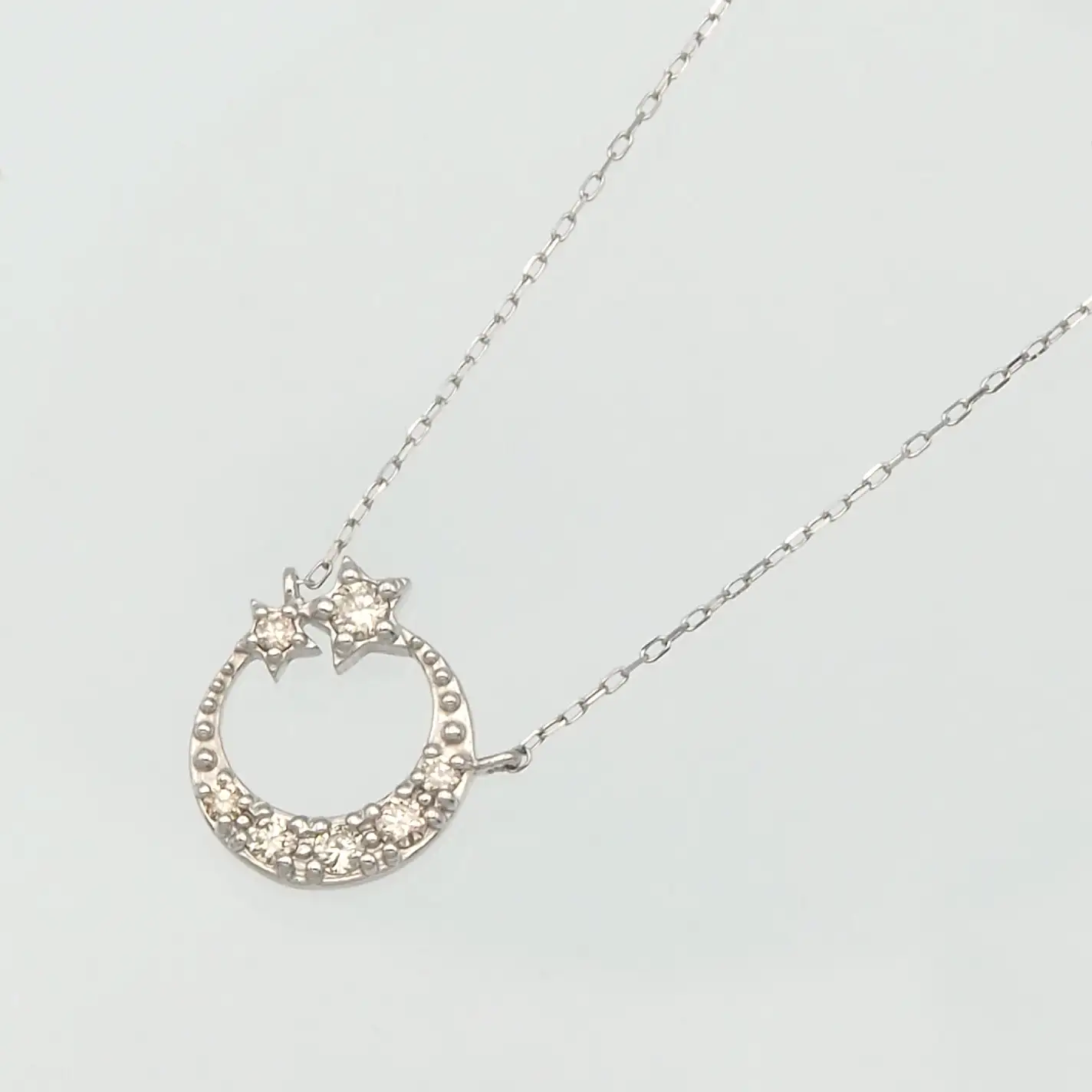 PT900/PT850 0.10ct ダイヤモンド ペンダントネックレス HH-019742 SWBT009