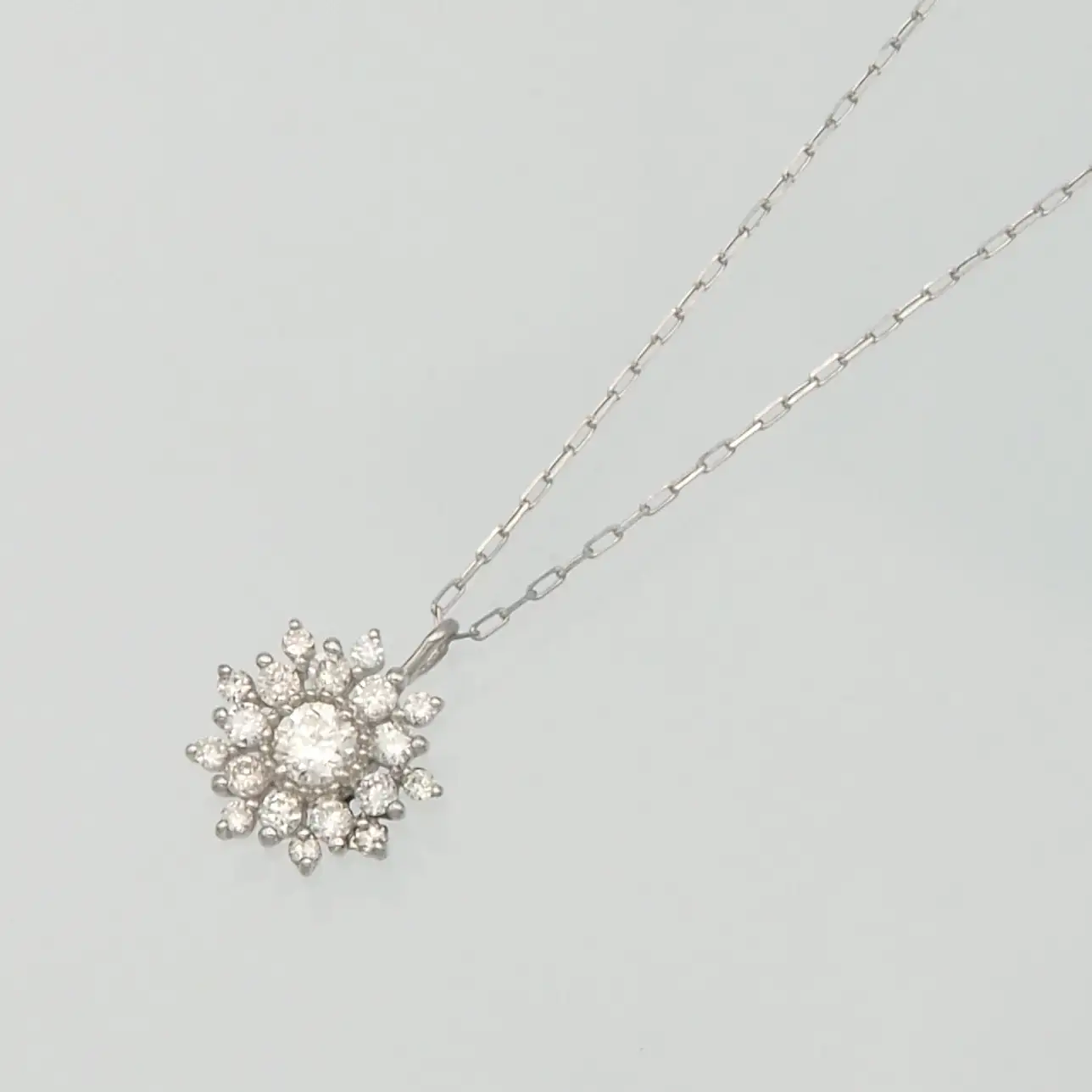 PT900/PT850 0.15ct ダイヤモンド ペンダントネックレス HH-019753 SWBT016-pt