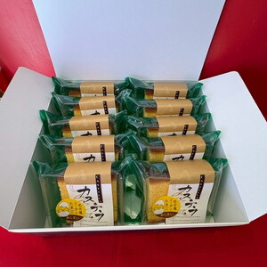 コーチンカステラ 10個 ｜ 個包装 カステラ 名古屋コーチン おためし お試し 焼き菓子 洋菓子 おやつ お菓子 おかし スイーツ おすすめ 人気 詰め合わせ セット 贈り物 プレゼント ギフト 愛知県 美浜町