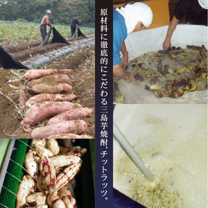 芋焼酎 チットラッツ 1800ml 三島甘藷 芋 焼酎