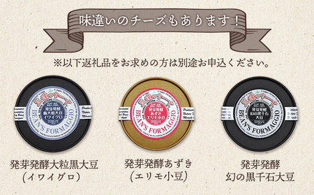 豆達のチーズ　発芽発酵ミスニセコ大豆(小麦･乳･食品添加物無し)【植物性乳酸菌[Hokkaido株使用]･北海道クリーン農法”Yesclean”加工品部門認定品】【3111202】