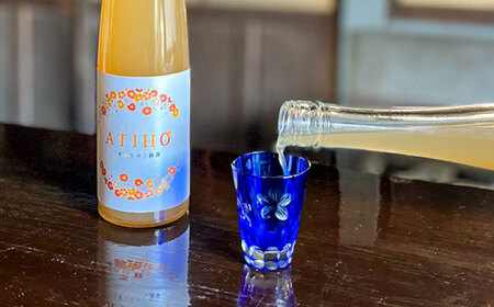 ATIHO(アティホ) ゆずはちみつ 梅酒500ml アルコール度数9％　日田市 / 株式会社井上酒造 梅酒 リキュール ゆず[ARDB004]