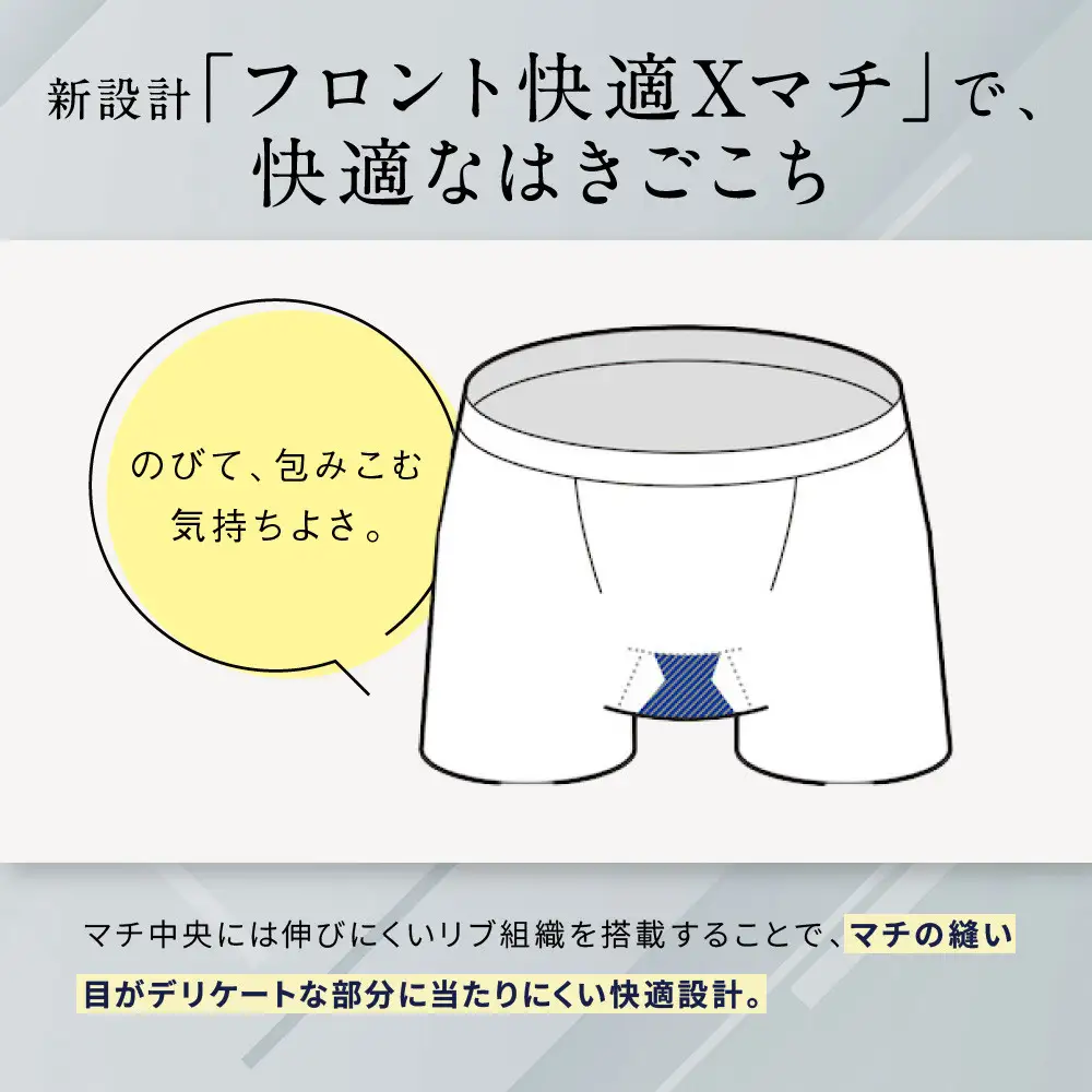 【累計100万枚突破】ブロス バイ ワコールメン ボクサーパンツ ワンサイズ《カラー:YE》｜京都 Wacoal 下着 人気ブランド 下着