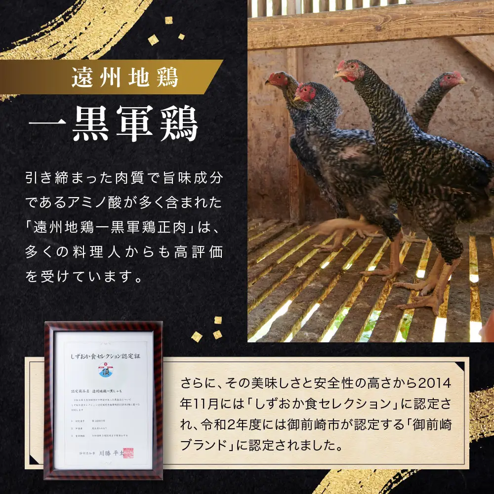 遠州地鶏一黒シャモ使用！こだわりの焼き鳥串10本×3袋セット総量　約900g　地鶏 軍鶏 しゃも 冷凍 送料無料 もも むね 生肉 美味しい ヘルシー お取り寄せ 贅沢 記念日 お中元 お歳暮 自宅用 家庭用 国産