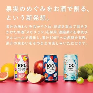 1123 １００％カジューハイ ピンクグレープフルーツ チューハイ 340ml×24本 １ケース