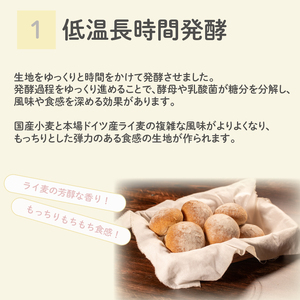 【芳醇な香り】 ライ麦 パン 30個 冷凍  ライ麦パン