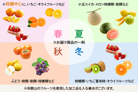 【0047-4】フルーツ王国和歌山のフルーツセット