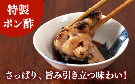 特製ポン酢付き！ぷるぷる国産焼き豚足 10本セット（130g×10p）桂川町/株式会社MEAT PLUS [ADAQ142] 