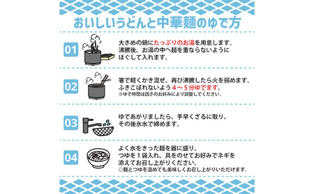 【そば処ひろ】山形名物肉そば仕立て「肉うどん・肉中華麺食べ比べセット」生うどん 200g×3／生中華麺 200g×3(特製つゆ6人前付) FZ25-323