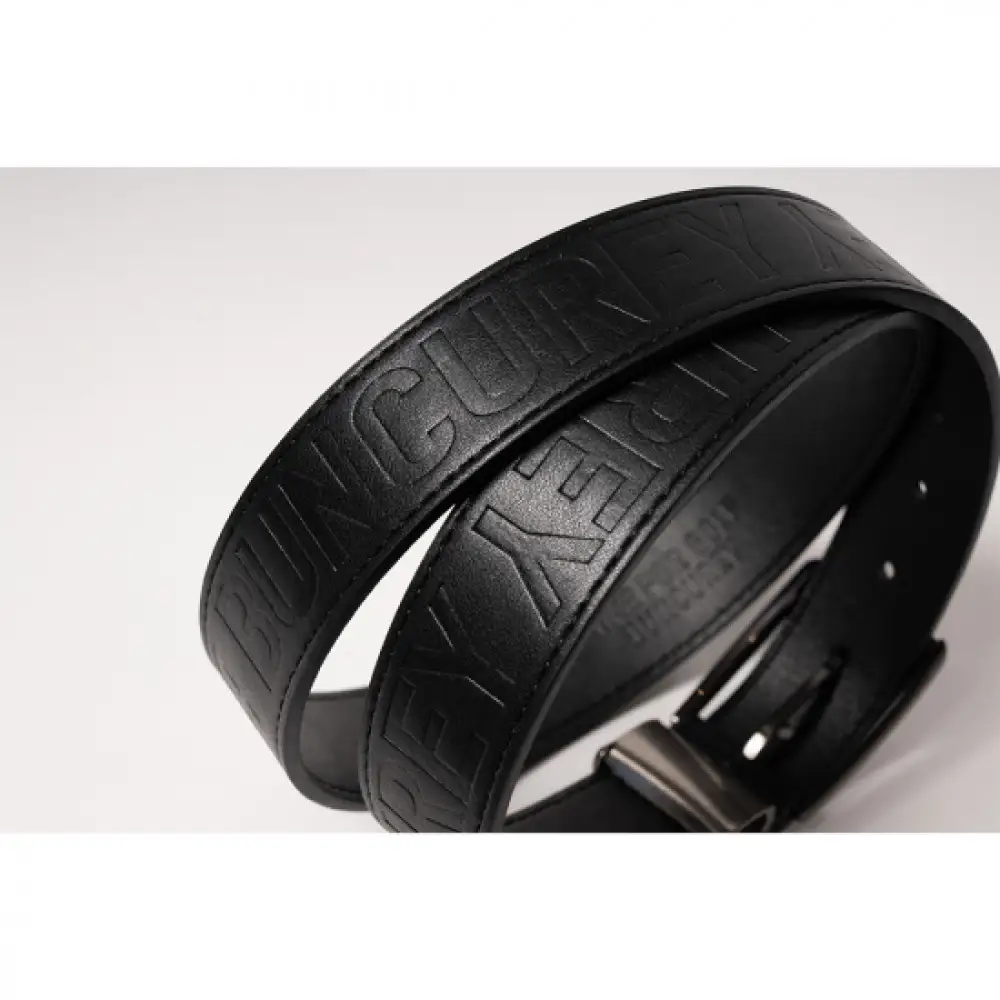 BUNCUREY　エンボス加工ベルト（BM23SS-08-022）〈ブラック〉