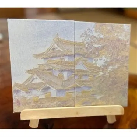 御城印帳(彦根城・『紅葉』) 【金糸使用】【1667117】