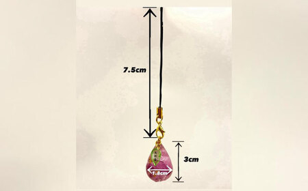 大村育ちの桜ストラップ 大村市/就労継続支援B型SAKURA＋ [ACBU001]