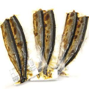 焼き魚 レトルト 塩焼 さんま 内容量 2尾入り 3袋 北海道産 塩焼さんま 圧力釜 骨までやわらかい 湯煎 便利 時短 簡単 お土産 お取り寄せ 北海道 函館 送料無料 _HD122-013