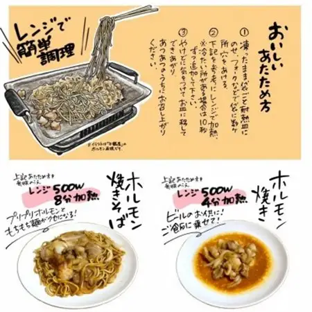 千鶴屋のホルモン焼き　2人前　200g×2袋　地元熱愛の味がレンジだけの簡単調理で!　京都与謝野町【配送不可地域：離島】【1668410】