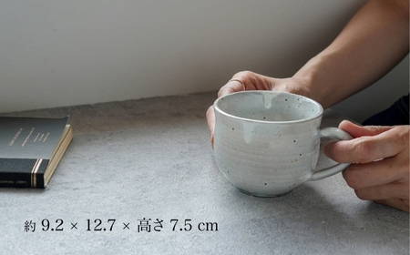 【美濃焼】SALIU SA03マグカップ 2個セット 選べるカラー（粉引・黒柿釉）【株式会社ロロ】[MBZ059]