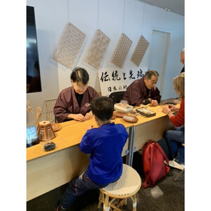 伝統工芸にふれる、組子体験　Eコース（組子コースター）
