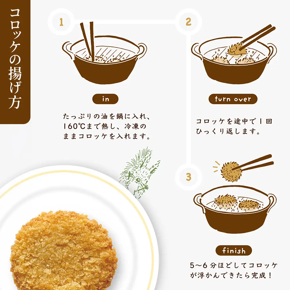 大地のコロッケ 3種セット 60g×20個 十勝ハーブ牛 男爵×チーズ シャドークイーン×コーン 国産 コロッケ お惣菜 おかず 冷凍
