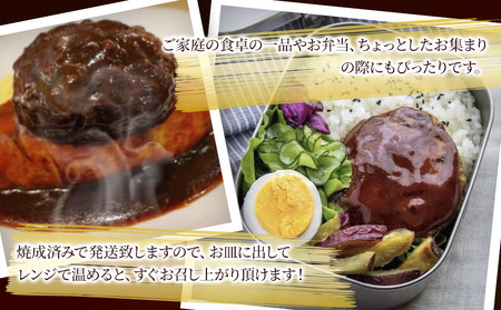おおいた和牛100%　デミハンバーグ　約150g×30個　合計約4.5kg　|　津久見市