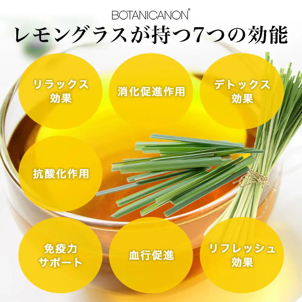 佐多岬産無農薬レモングラスティー（40g×1個）BF-12｜レモングラス 茶 ハーブティー リラックス ボタニカノン BOTANICANON ケミカルフリー 鹿児島県 南大隅町 ボタニカルファクトリー　
