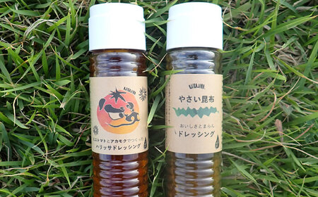 【3回定期便】【コンボ/6本セット】ねばりけとハリッサがすごいドレッシングコンボ / ドレッシング 2種セット 小値賀町 /factory333[DAS059]