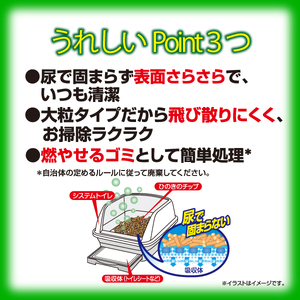 H-241 クリーンミュウ　国産天然ひのきのチップ　大粒4.6L×３袋