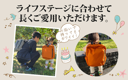 レイズリュックミニ GRY【 子育てバッグ ユニセックス 軽いバッグ 撥水 防塵 コーデュラ アウトドア 旅行バッグ 通勤バッグ 長く使えるカバン SDGs ファミリーバッグ 】