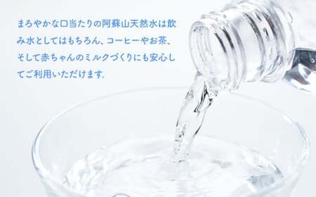 【2ヶ月定期便】水 熊本 の おいしい お水 阿蘇山 天然水  500ml × 24本 1ケース 定期便 あり 丸富産業《お申込み月の翌月から出荷開始》熊本県 御船町 水 天然水 みず 熊本