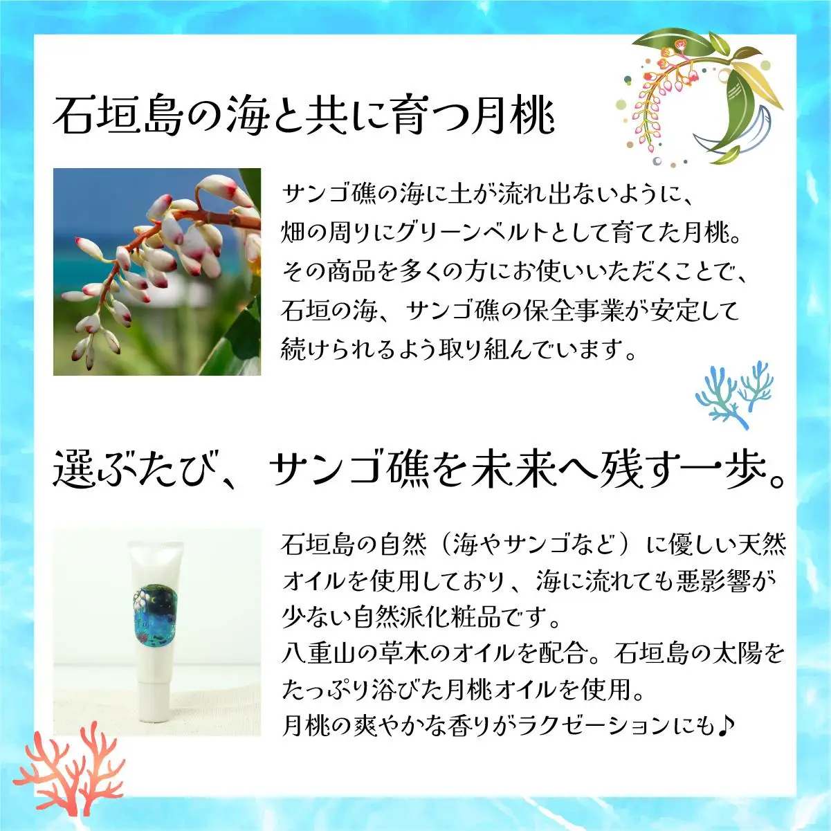 幸－美彩－さちちゅらいろ 島の日焼け止め（30g）OA-03