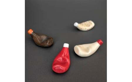 有田焼 箸置き 6個 セット 【東洋セラミックス】マヨネーズ ケチャップ ソース 鶴 ツル 折り鶴 箸置き インテリア ギフト プレゼント A12-235