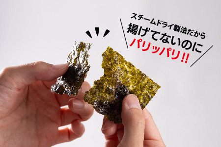 スチームドライ製法!有明海産味付け海苔(H123101)