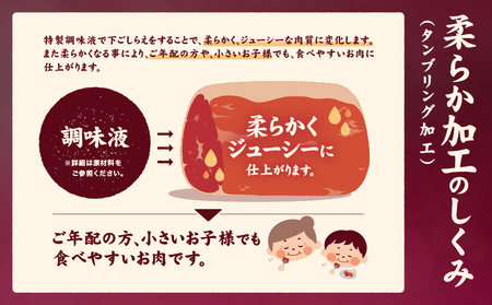 【焼肉】 牛肉 ロース 焼肉 1kg タンブリング加工 【NGB009】
