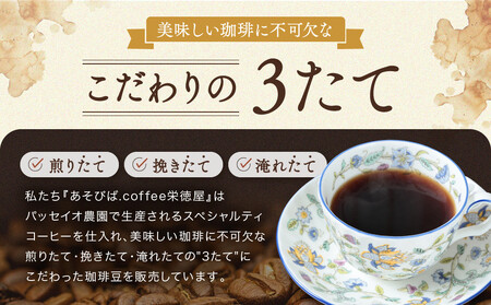 【手網焙煎】久々野ふるさとの香り ブラジル パッセイオ農園 100ｇ | 焙煎 珈琲 コーヒー パッセイオ農園 ブラジル あそびば.coffee 栄徳屋　LC011