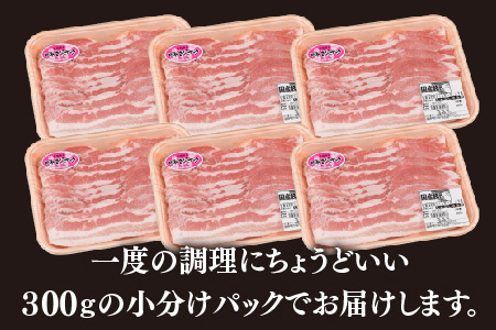 【3カ月定期便】肥前さくらポーク しゃぶしゃぶ用 計1.8kg(H123118)