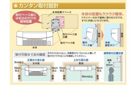 【潮来市・鹿嶋市共通返礼品】 【涼風暖房機】 (SDG-1200GSM) 【グラファイトヒーター搭載・非防水仕様】 脱衣室 トイレ 小部屋用 人感センサー付き 壁面取付型 ヒートショック対策 日本製 高須産業製 （KEH-1)